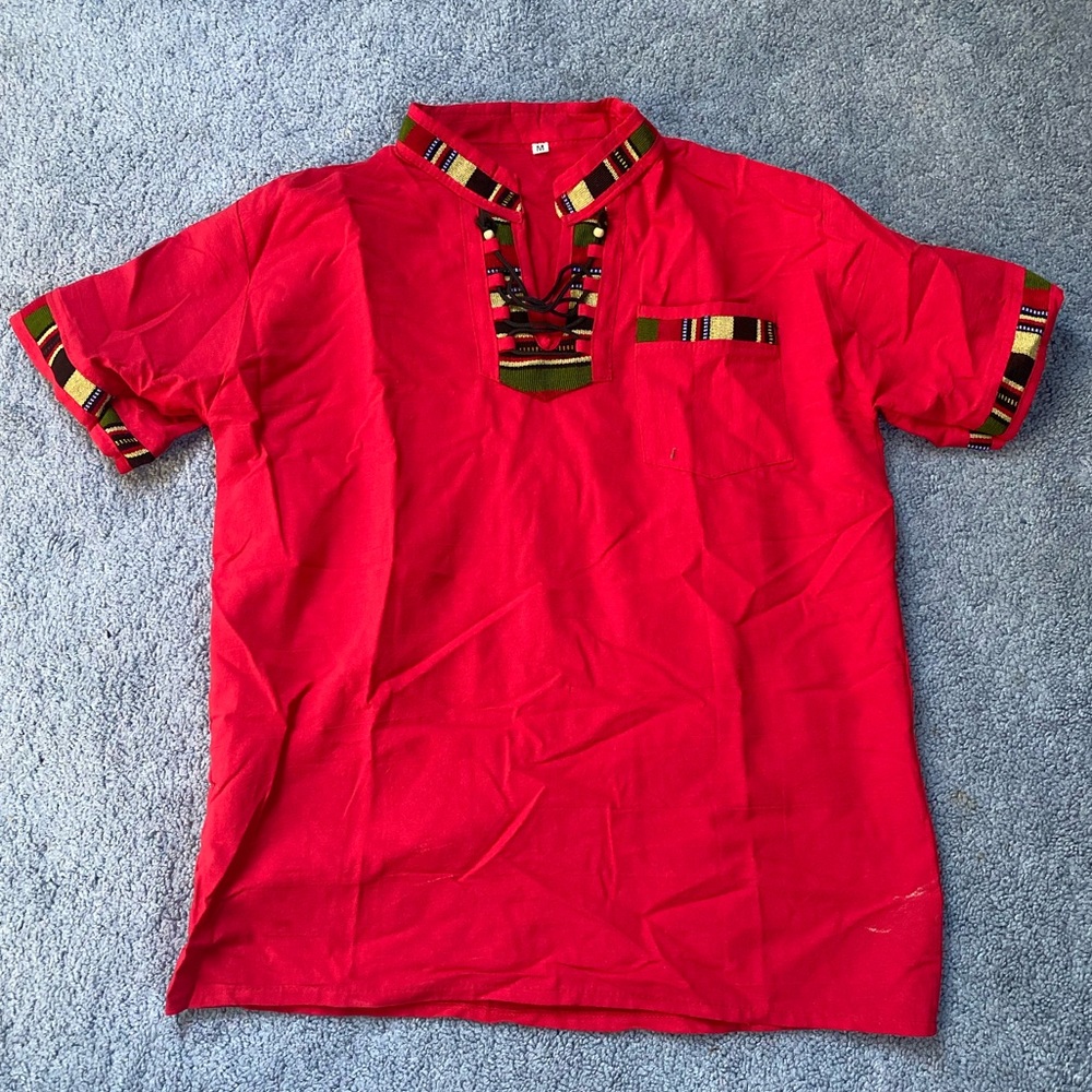 Red Guatemalan T Shirt